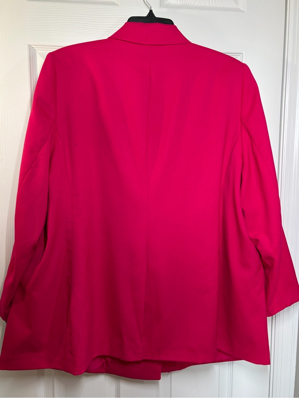 H&M Double-Breasted Bright Raspberry Blazer - Picture 3 of 9